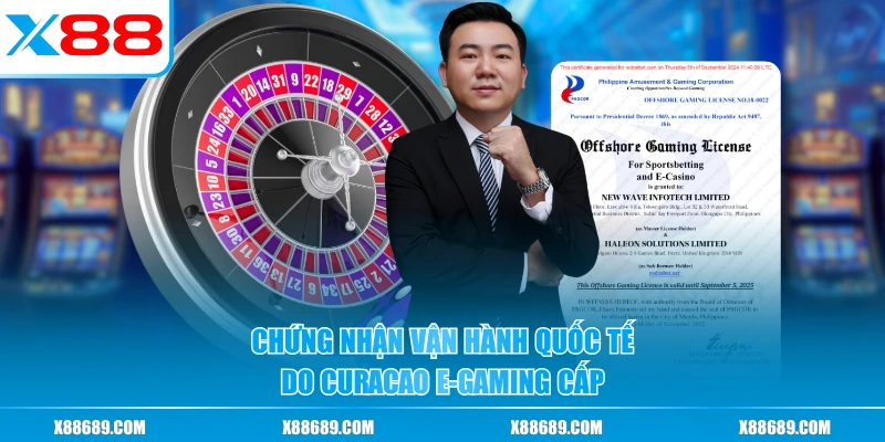 Giấy Phép Hoạt Động - Bằng Chứng Uy Tín Hàng Đầu Tại X88