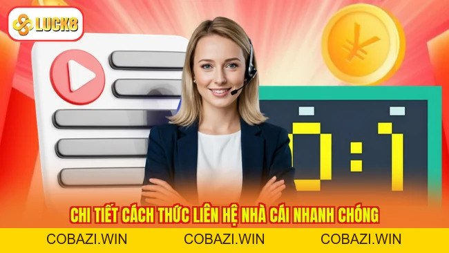 Liên Hệ LUCK8 2026 - Kết Nối Nhân Viên, Nhận Phản Hồi Liền